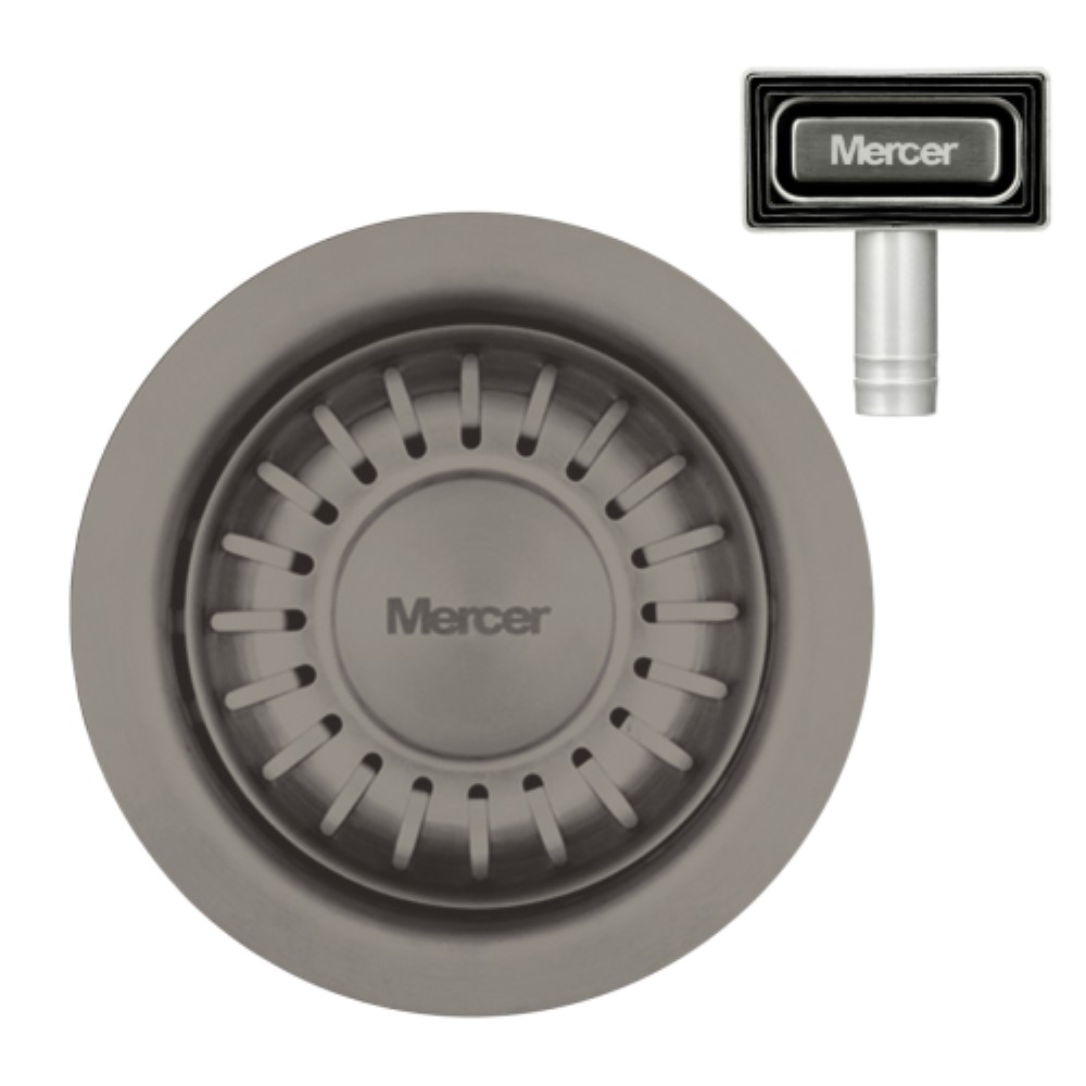 Aurora Gunmetal Waste Kit Rectangle Overflow