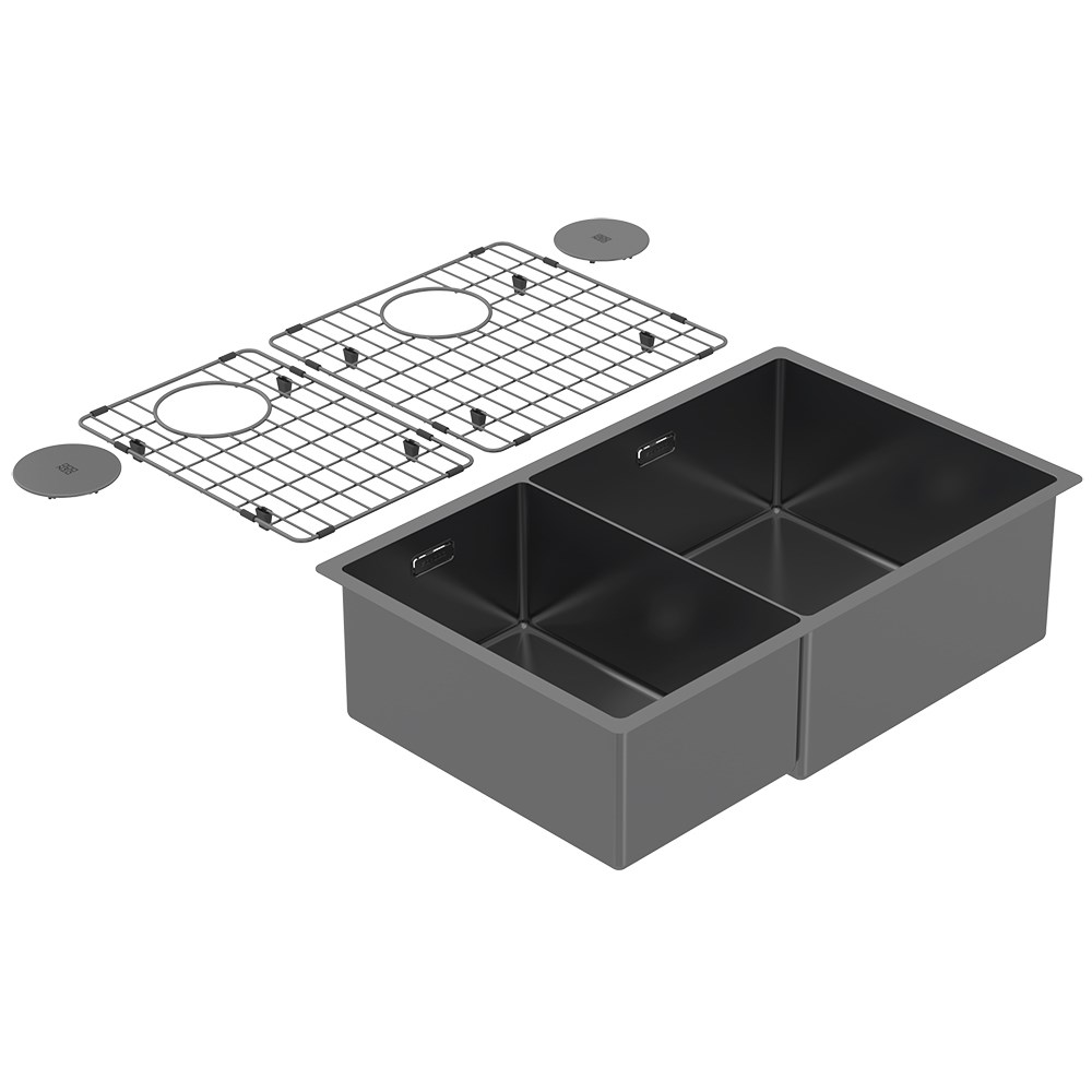 Zomodo PearlArc CAN660 DRH Double Bowl Black Pearl