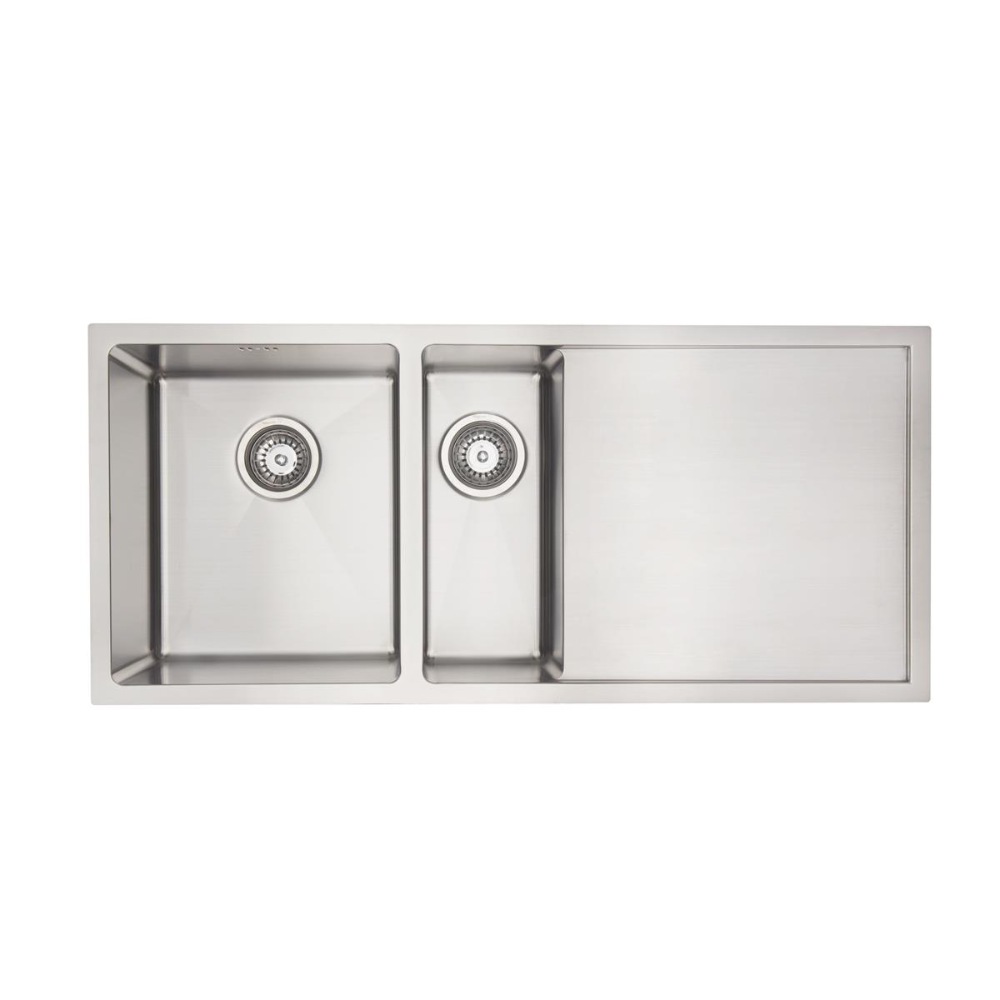 Salisbury 1 & ¼ Double Bowl & Drainer Right Hand