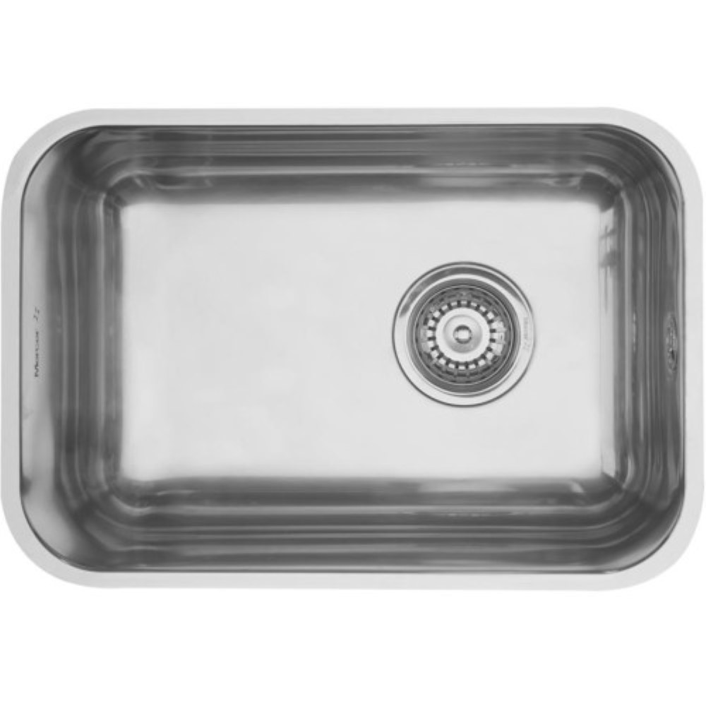 Ampio Single Bowl Topmount 90mm/40mm Waste Overflow