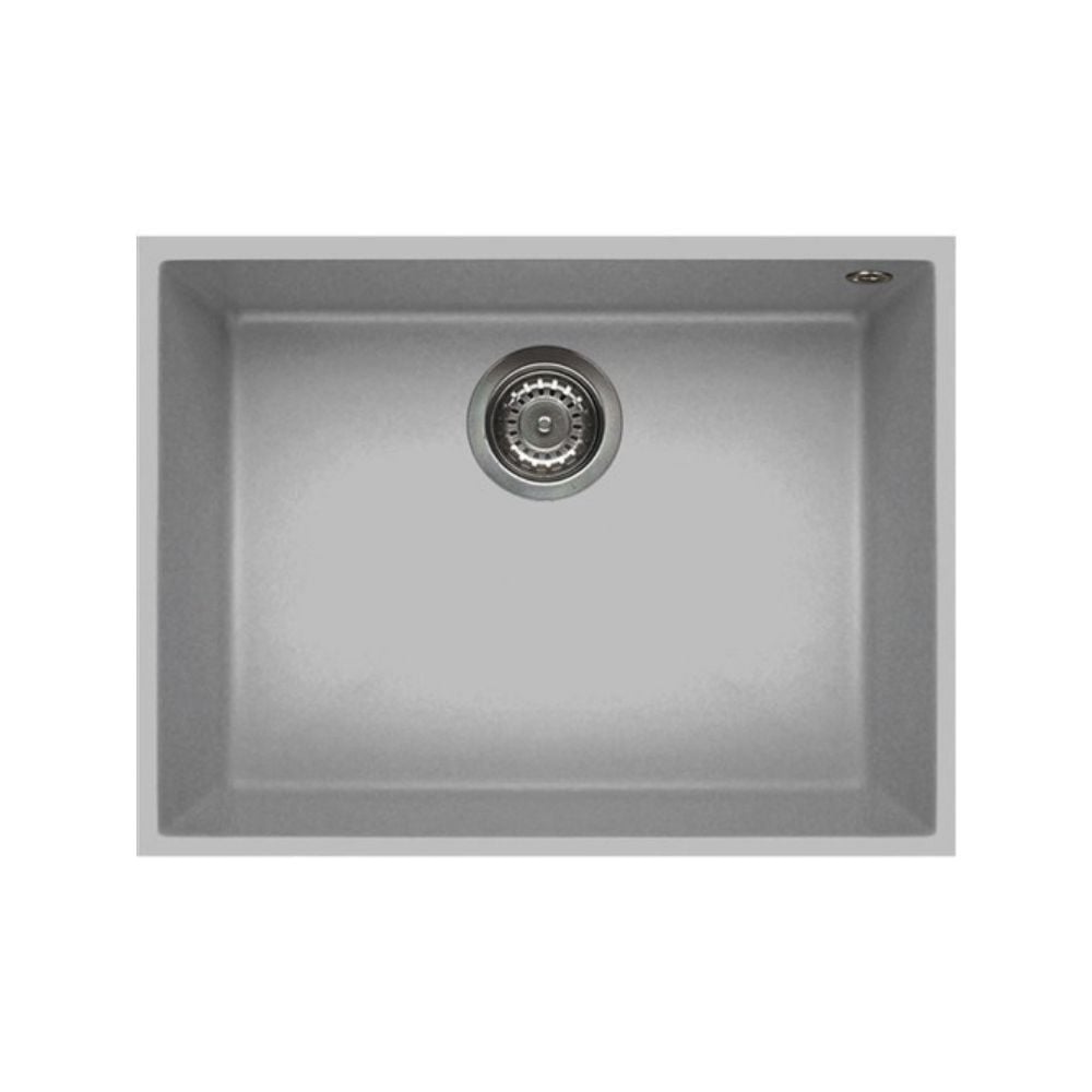 Elleci Quadra Undermount 110 Single Bowl Aluminium