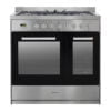 PARMCO 900MM STAINLESS STEEL ONE AND A HALF OVEN FREESTANDING STOVE FS9S-5-3